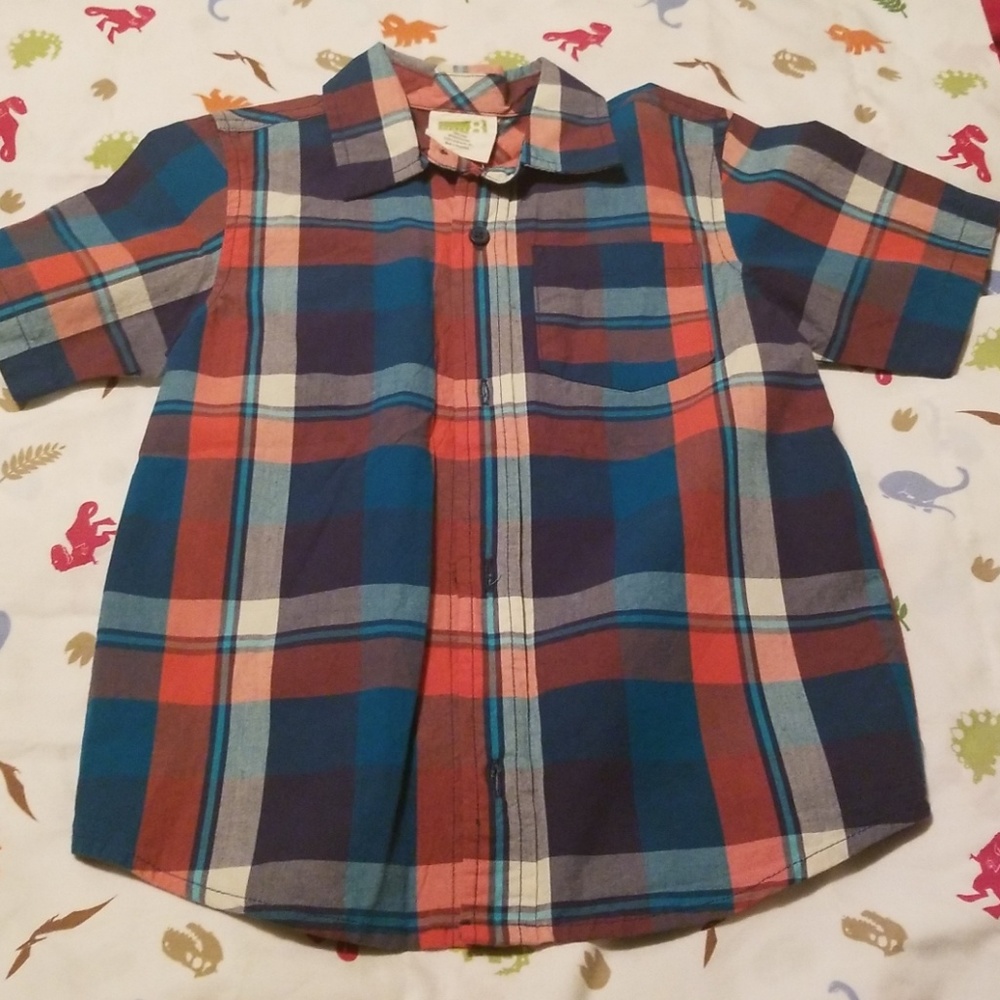 Crazy 8 boys button down shirt.